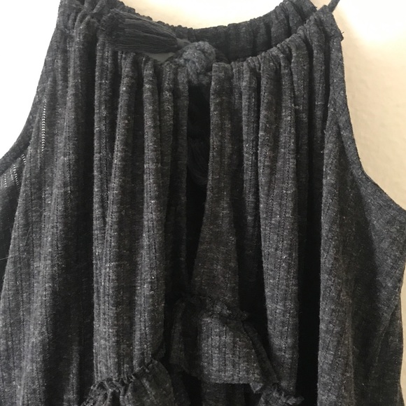 Free People FP Beach Gray Dress - Picture 3 of 7